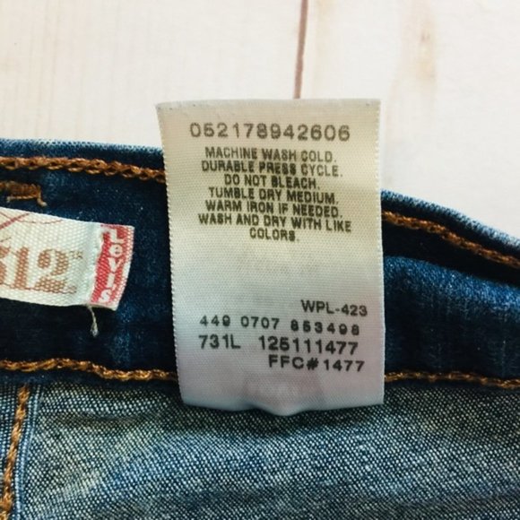 Levi's 512 Perfectly Slimming Bootcut Jeans 10 PM - Picture 8 of 10